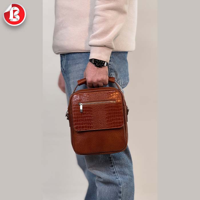 عکس شماره:0 , کیف دوشی چرمی مردانه کد C100