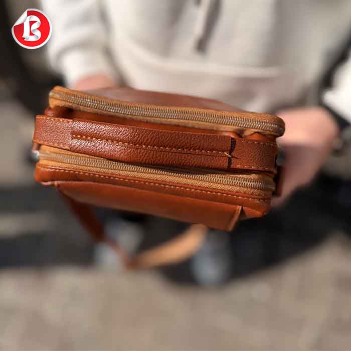 عکس شماره:3 , کیف رو دوشی مردانه چرمی کد 507