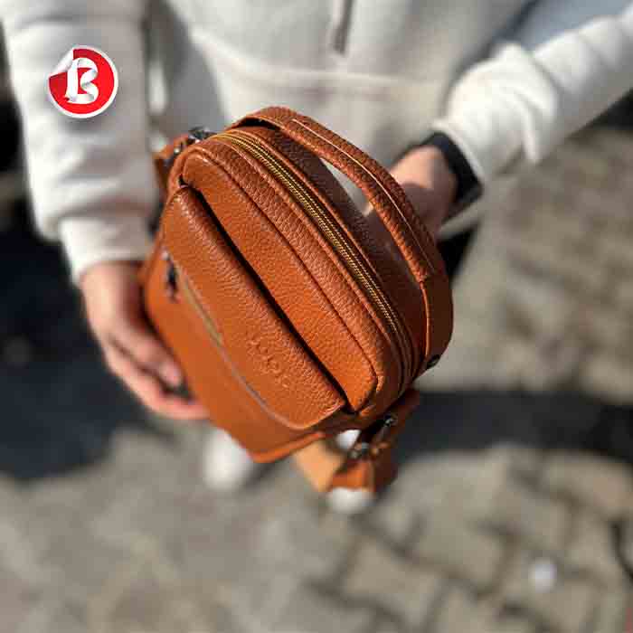 عکس شماره:3 , کیف دوشی مردانه چند جیب کد 508