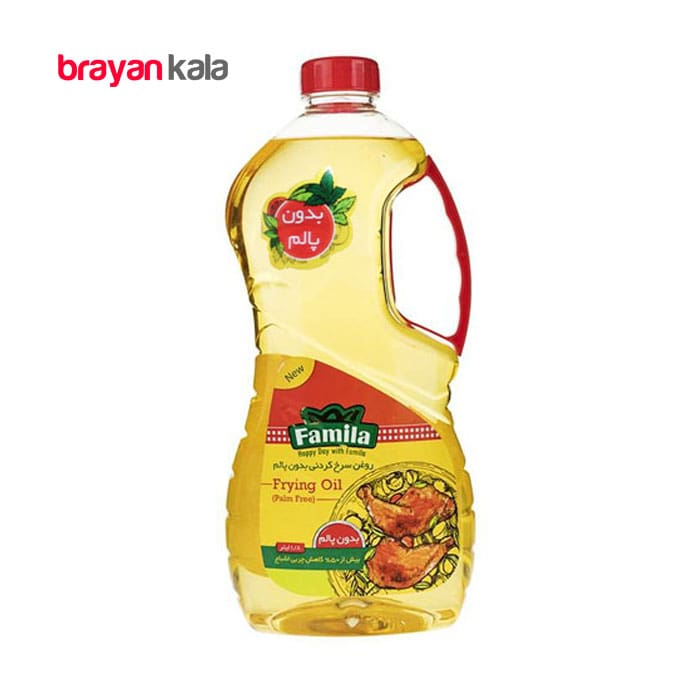 عکس اصلی روغن سرخ کردنی بدون پالم فامیلا مقدار 1620 گرمی