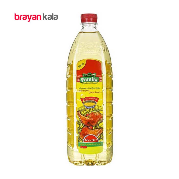 عکس اصلی روغن سرخ کردنی بدون پالم فامیلا مقدار 810 گرمی
